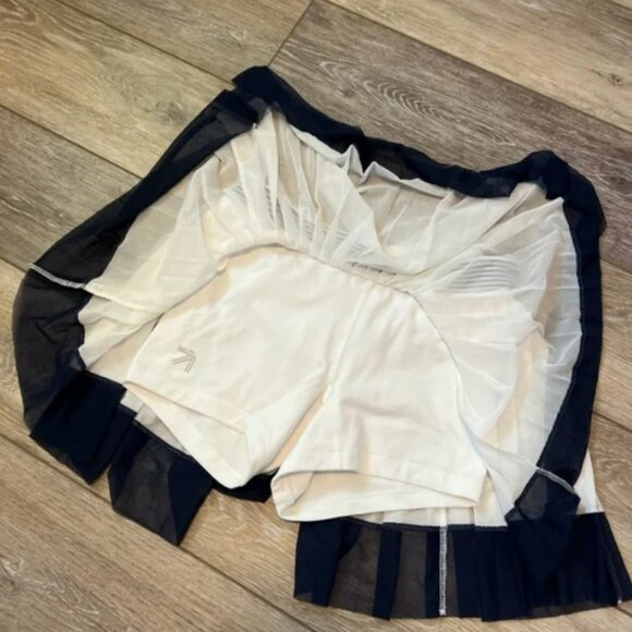 J. Crew White and Navy Mini Skirt - Picture 5 of 11